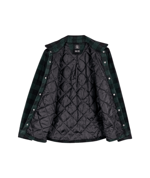 Volcom Bowered Fleece Shirt - Scarab