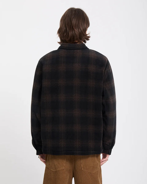 Volcom Bowered II Fleece Shirt - Cacao