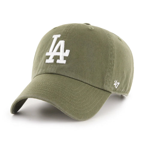 47 Caps Los Angeles Dodgers Base Runner Cap - Moss Green
