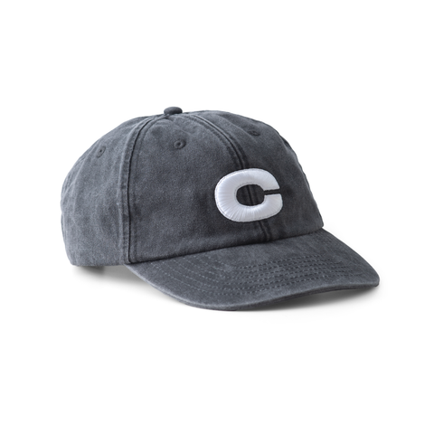 Cleaver Skateboards "C" Dad Hat - Washed Black