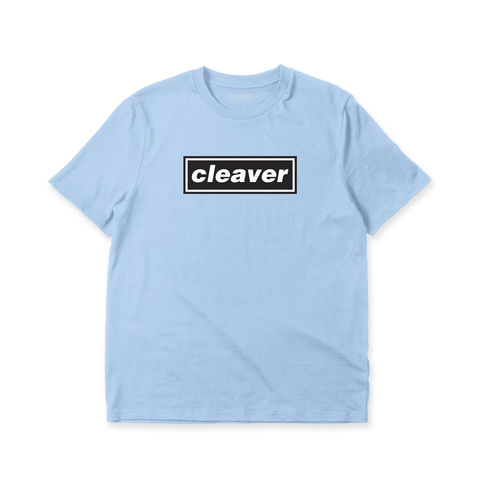 Cleaver Skateboards "Live Forever" Tee - Sky
