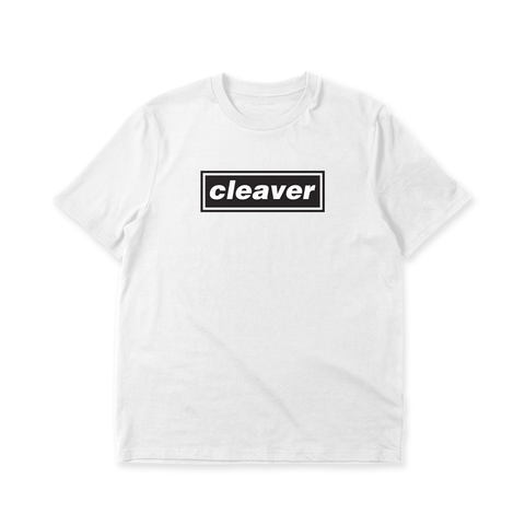 Cleaver Skateboards "Live Forever" Tee - White