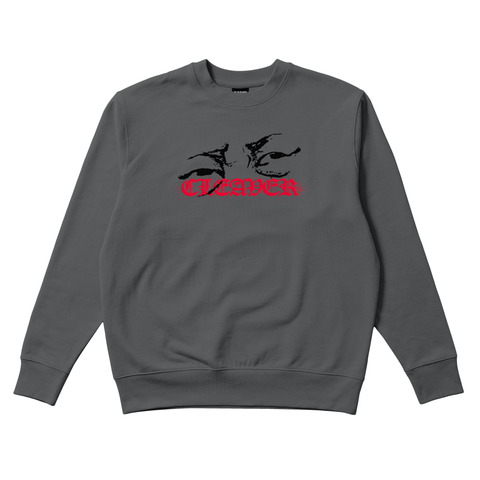 Cleaver Skateboards "CRUDOS" Crew - Grey