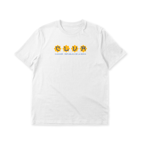 Cleaver Skateboards "REPUBLICA" Tee - White