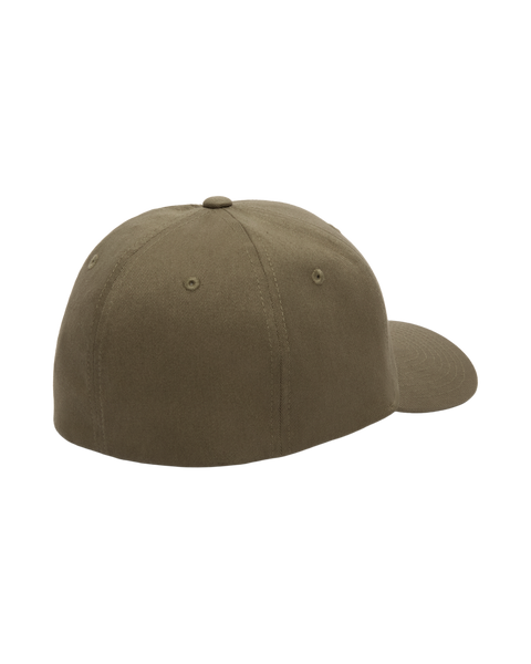 Volcom Full Stone Flexfit Cap - Earth