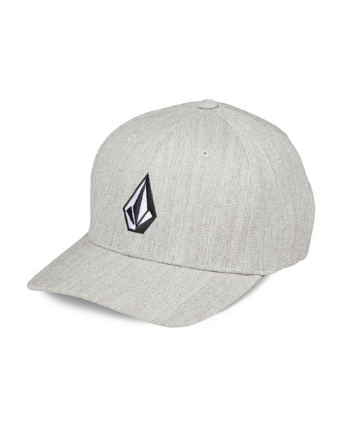 Volcom Full Stone Flexfit Cap - Grey Vintage