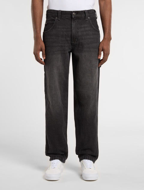 Dickies Garyville Denim - Washed Black Faded