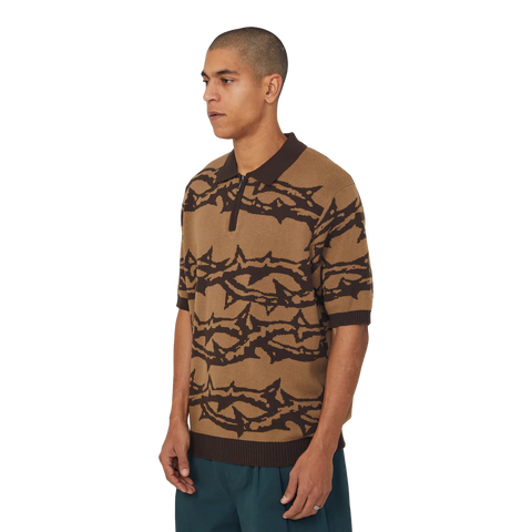 HUF Fantasies Knit Top - Brown