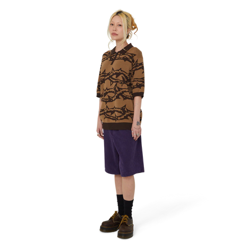 HUF Fantasies Knit Top - Brown