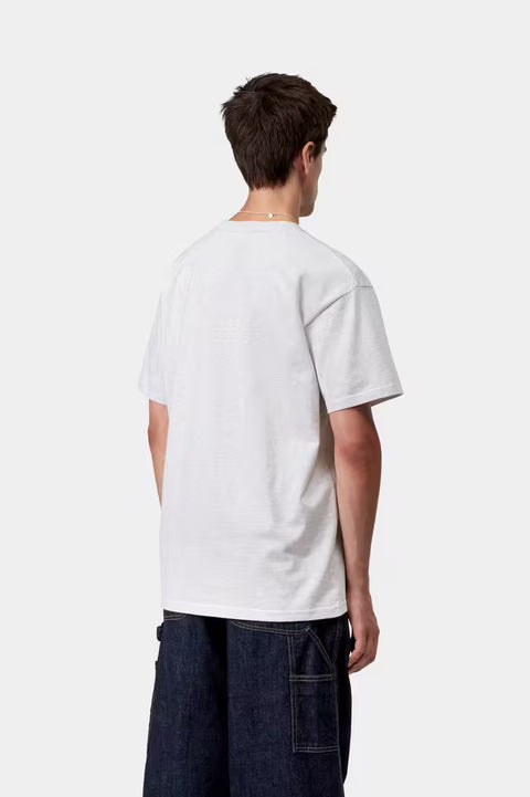 Carhartt WIP Chase Tee - Ash Heather / Gold