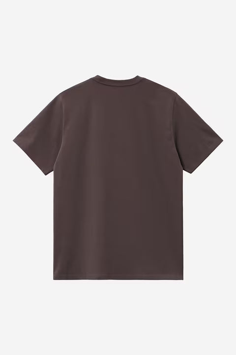 Carhartt WIP Chase Tee - Shale / Gold
