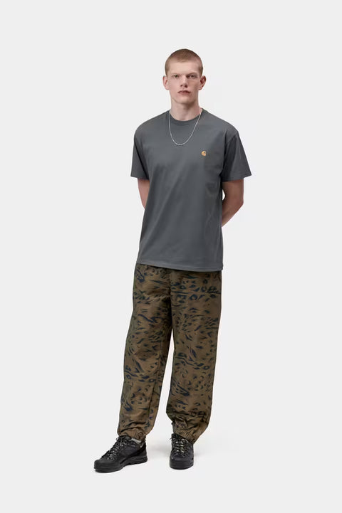 Carhartt WIP Chase Tee - Styx / Gold