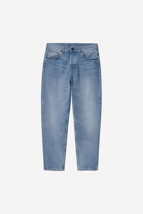 Carhartt WIP Newel Pant - Blue Light Used Wash