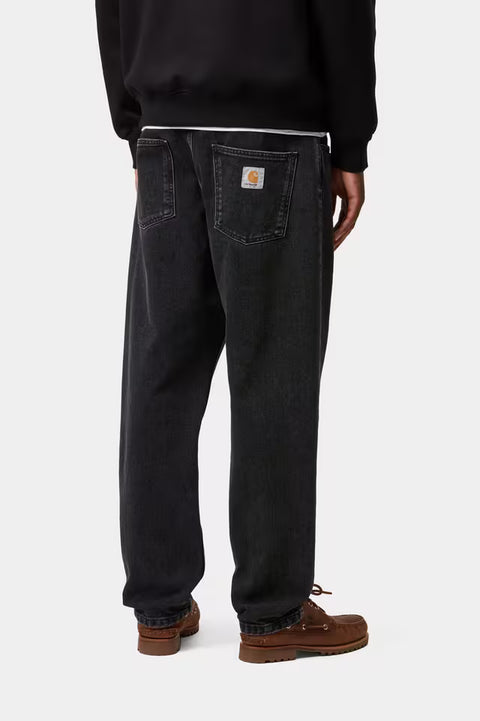 Carhartt WIP Newel Pant - Black Stone Washed