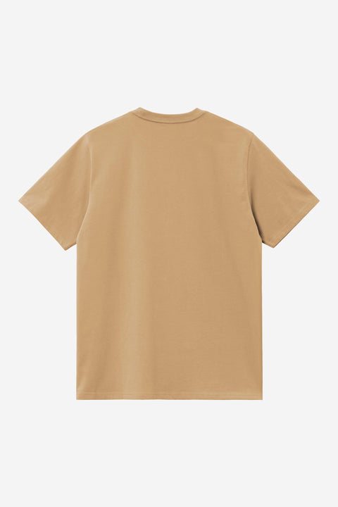 Carhartt WIP American Script Tee - WIP Dusty H Brown
