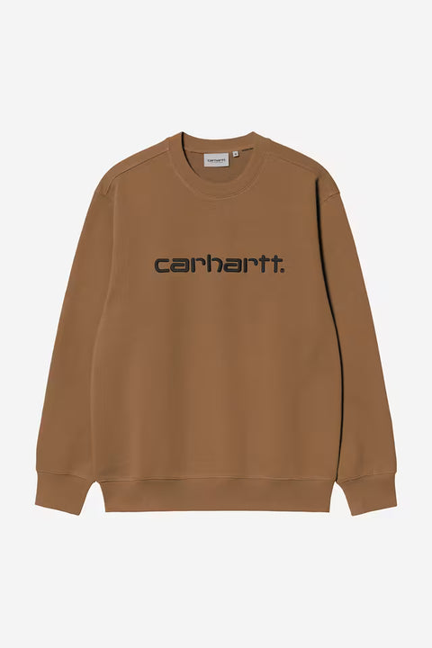 Carhartt WIP Carhartt Sweatshirt - WIP H Brown / Black