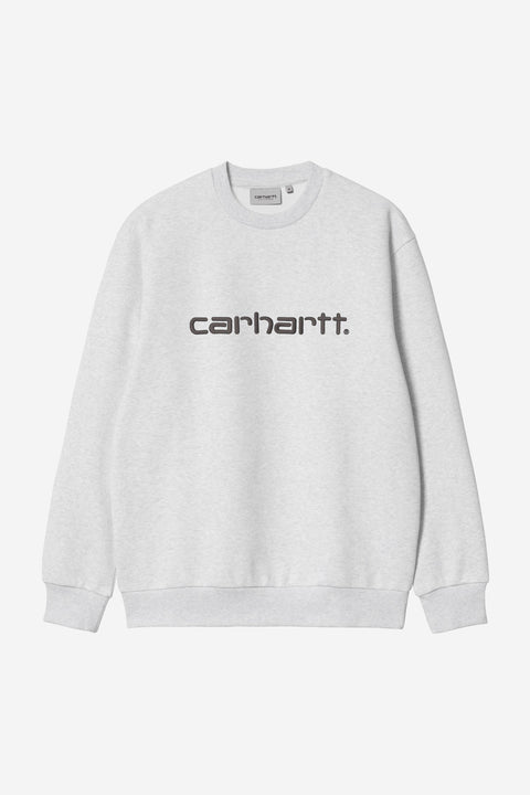 Carhartt WIP Carhartt Sweatshirt - Ash Heather / Graphite