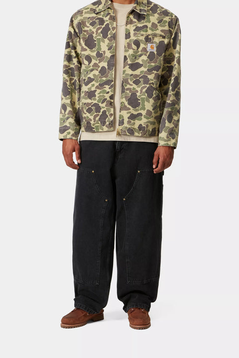 Carhartt WIP Nash Double Knee Pant - Black Stone Washed