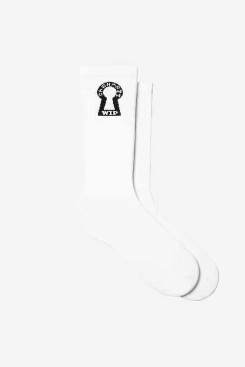 Carhartt WIP Locked Socks - White / Black