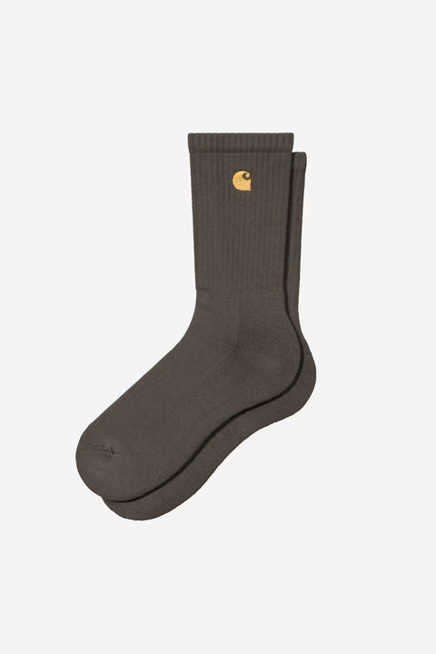 Carhartt WIP Chase Socks - Shungite / Gold