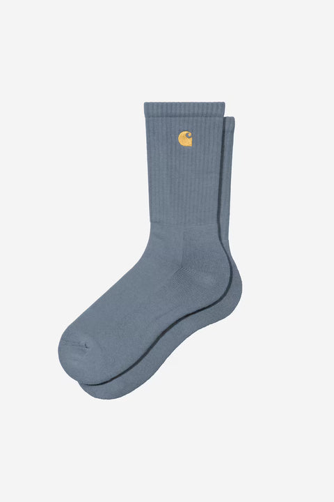 Carhartt WIP Chase Socks - Icesheet / Gold