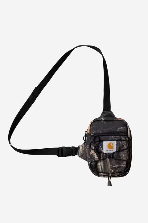 Carhartt WIP Kickflip Shoulder Bag - Camo Feather Tree / Black