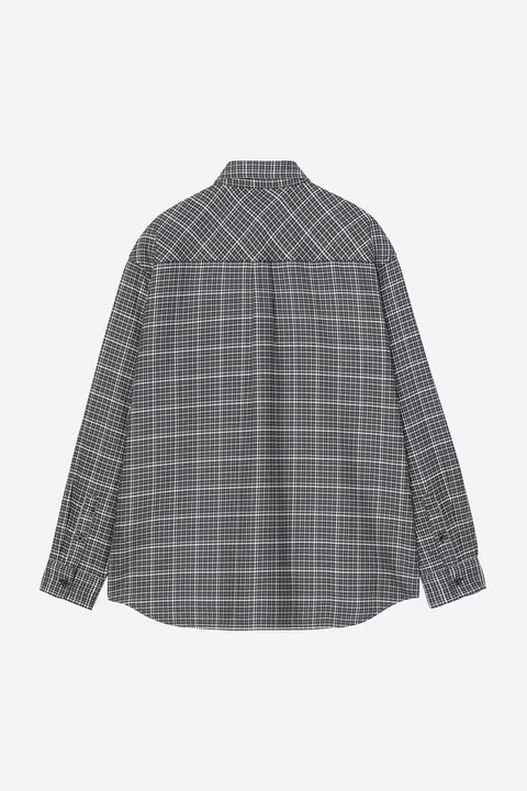 Carhartt WIP L/S Todrick Shirt - Todrick Houndstooth, Icesheet