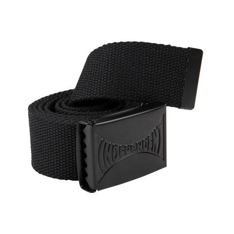 Independent Span Concealed Web Belt - Black