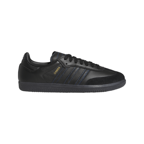 Adidas Samba ADV - Core Black / Core Black / Royal Blue