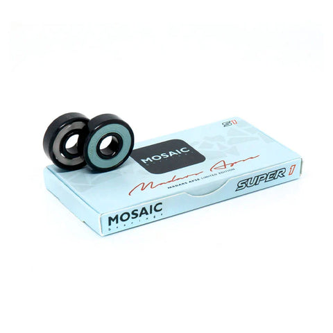 Mosaic Super 1 Madars Apse Abec 7 Bearings - Blue