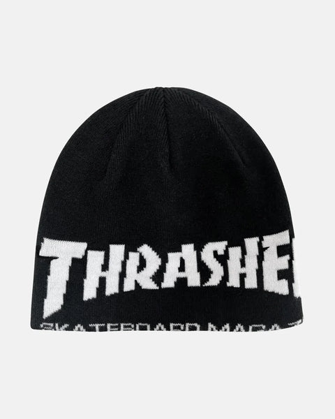 Thrasher Skate Mag Skully Beanie - Black