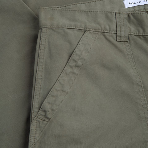 Polar Skate Co Fatigue Pants - Uniform Green
