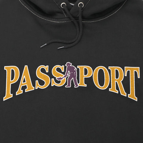 Pass~Port Official Contast Hood - Washed Black