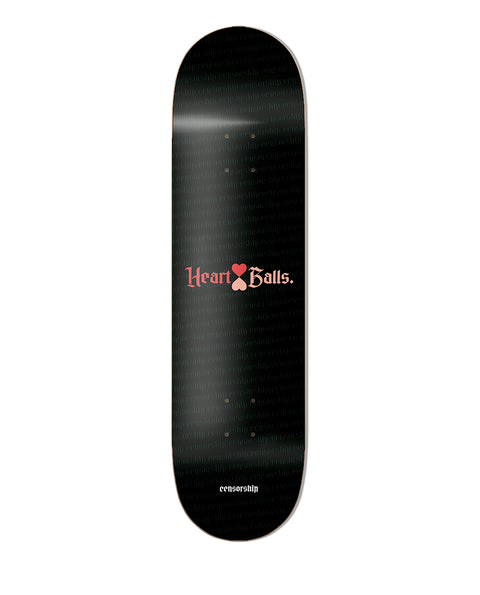 Censorship Skateboards Heart & Balls 8.5´´ Deck - Black
