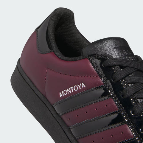 Adidas Superstar ADV X Marcos Montoya - Maroon / Core Black / Maroon