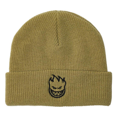 Spitfire Bighead Cuff Beanie - Tan / Black