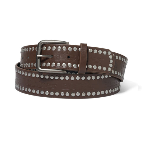 Butter Goods Studded Belt - Brown