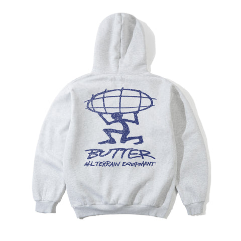 Butter Goods Terrain Pullover Hoodie - Ash