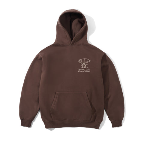 Butter Goods Terrain Pullover Hoodie - Brown
