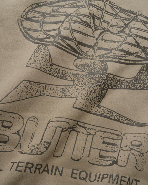 Butter Goods Terrain Pullover Hoodie - Stone