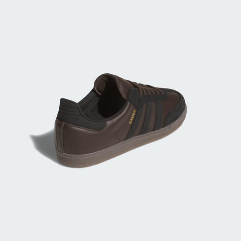 Adidas Samba ADV - Dark Brown / Core Black / Gum