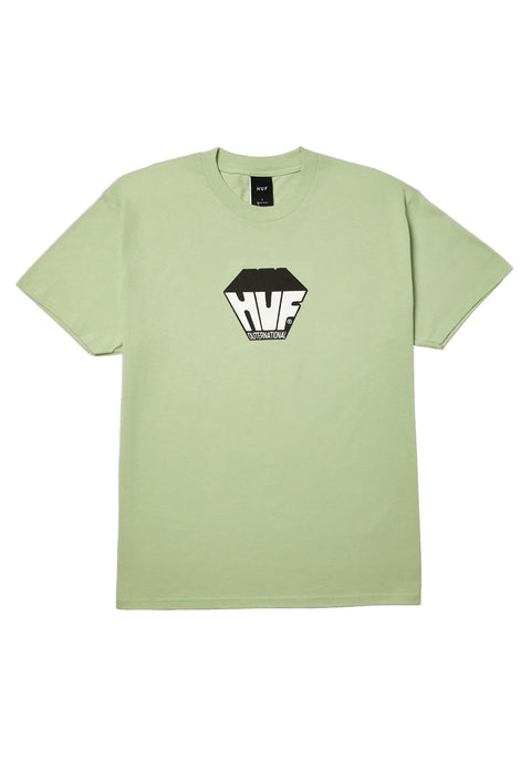 HUF Big Block Tee - Cucumber