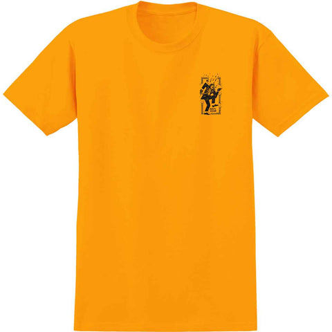 Anti Hero Rude Bwoy Tee - Gold