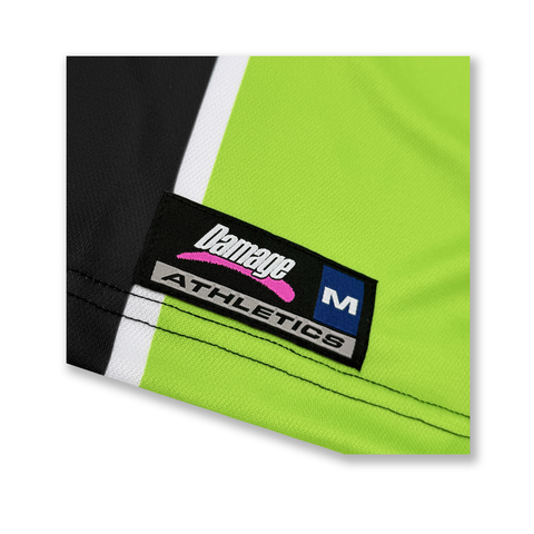 Damage LTD Athletic Jersey - Black / Lime
