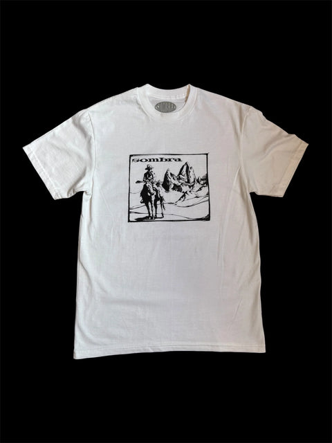 Sombra Horse Tee - White