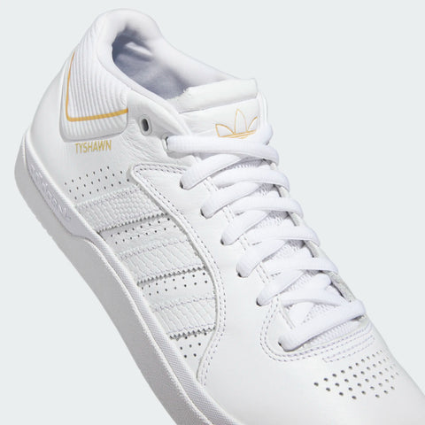 Adidas Tyshawn - Ft White / Ft White / Gold Met