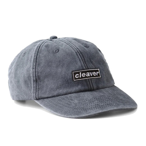 Cleaver Skateboards "Live Forever" Hat - Washed Black