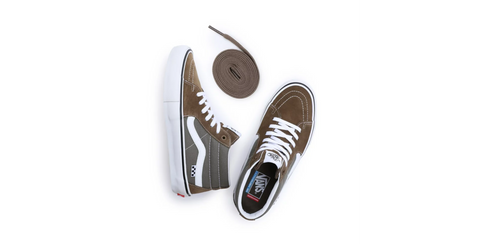 Vans Skate Grosso Mid - Grey / Brown