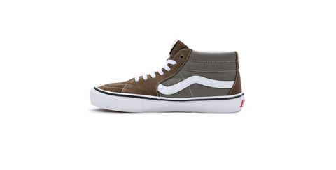 Vans Skate Grosso Mid - Grey / Brown