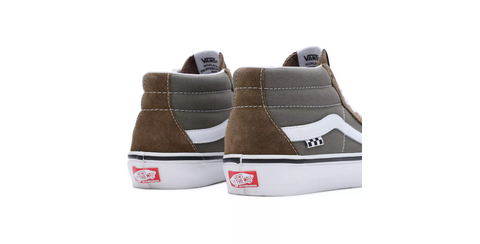 Vans Skate Grosso Mid - Grey / Brown